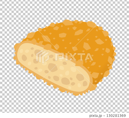 Croquette icon 130281369
