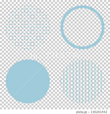 圓形幾何插圖素材,柔和的藍色,簡單的圓點圖案和條紋,向量png透明 圓形幾何插圖素材,柔和的藍色,簡單的圓點圖案和條紋,向量png透明 130281432