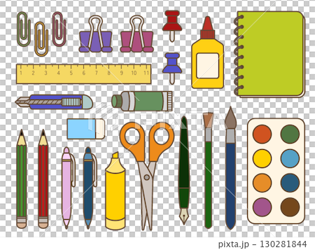 Stationery material set B-1 130281844