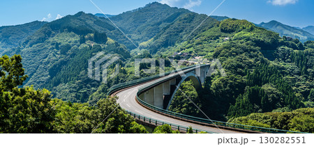 天翔大橋　パノラマ【宮崎県西臼杵郡日之影町】 130282551