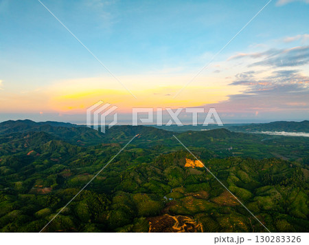 Beautiful sunset or sunrise clouds background,Sky nature composition,Amazing natural clouds sky background Beautiful sunset or sunrise clouds background,Sky nature composition,Amazing natural clouds sky background 130283326