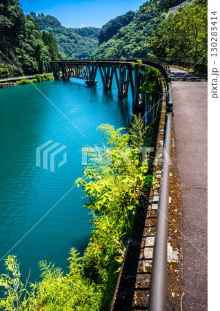 旧高千穂鉄道第三五ヶ瀬川橋梁【宮崎県西臼杵郡日之影町】 130283414