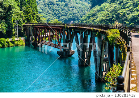 旧高千穂鉄道第三五ヶ瀬川橋梁【宮崎県西臼杵郡日之影町】 130283418