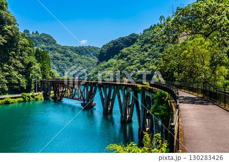 旧高千穂鉄道第三五ヶ瀬川橋梁【宮崎県西臼杵郡日之影町】 130283426