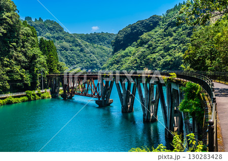 旧高千穂鉄道第三五ヶ瀬川橋梁【宮崎県西臼杵郡日之影町】 130283428