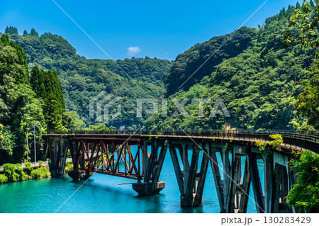旧高千穂鉄道第三五ヶ瀬川橋梁【宮崎県西臼杵郡日之影町】 130283429