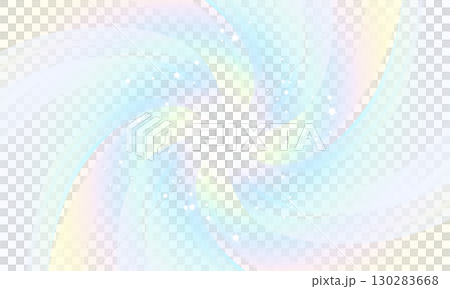 虹色の渦と光のイラスト 虹色の渦と光のイラスト 130283668