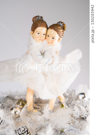 Figure Christmas Decoration New Year Christmas Tree mini figurine Figure Christmas Decoration New Year Christmas Tree mini figurine 130283942