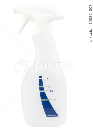 Spray Bottle for Clothes on White Background Spray Bottle for Clothes on White Background 130284007