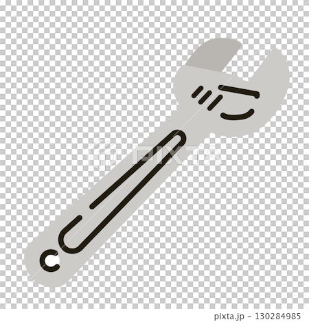 レンチのベクターイラスト素材 レンチのベクターイラスト素材 130284985