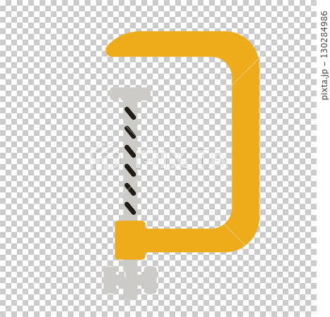 Clamp vector illustration material 130284986