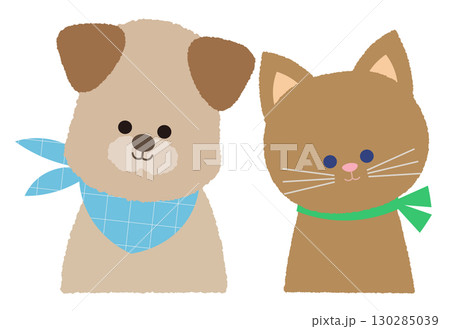犬猫、笑顔 130285039
