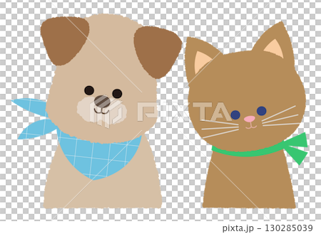 犬猫、笑顔 130285039