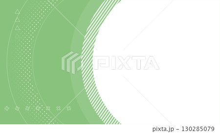 右側背景透過のシンプルなフレームイラスト 130285079