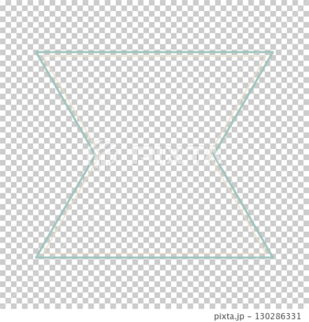 Frame material illustration of a strange shape like a bottle Frame material illustration of a strange shape like a bottle 130286331