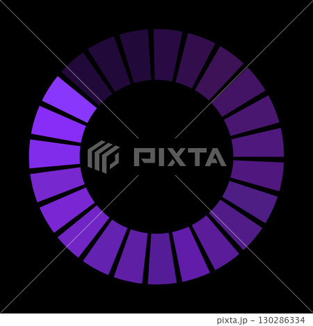 Colorful circle loader icon. Symbol of reload, refresh, loading, recycle and repeat. Interconnecting round arrow vector icon Colorful circle loader icon. Symbol of reload, refresh, loading, recycle and repeat. Interconnecting round arrow vector icon 130286334