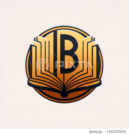 BQ Initial ESport Geometric Gold and Black Book Logo Icon Letter B BQ Initial ESport Geometric Gold and Black Book Logo Icon Letter B 130287626