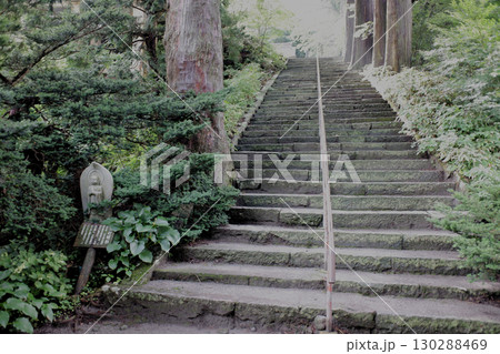 鳥取県　大山寺参道 130288469