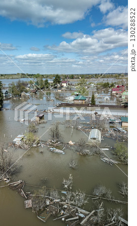 Floods and cyclone, global warming. Climate change,natural disasters the tsunami of nature.The apocalypse, catastrophes.Storms and destruction.The remnants of human life are floating in dirty water Floods and cyclone, global warming. Climate change,natural disasters the tsunami of nature.The apocalypse, catastrophes.Storms and destruction.The remnants of human life are floating in dirty water 130288522