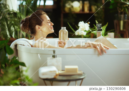 Tranquil Bath Ritual with Bath Salts 130290806
