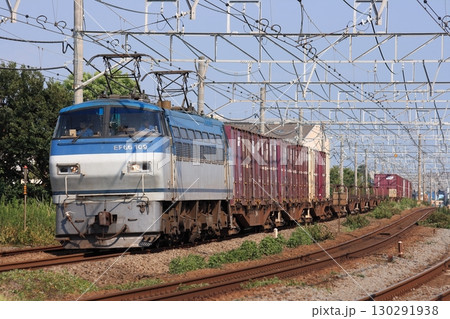 東海道貨物線を長大編成で走行するEF66-109号機牽引の貨物列車_2010/9/4撮影 130291938