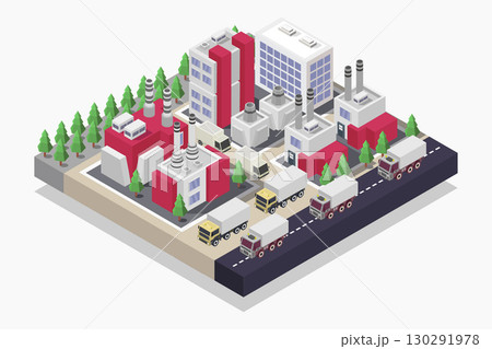 Isometric Industry 130291978
