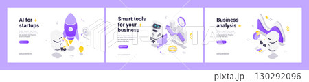 Innovative AI Solutions For Startups Business Growth Smart Tools And Advanced Analytics Digital Banner Innovative AI Solutions For Startups Business Growth Smart Tools And Advanced Analytics Digital Banner 130292096
