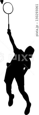 バドミントンフォームシルエット13 130293061