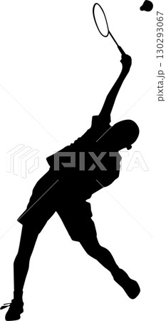 バドミントンフォームシルエット7 130293067
