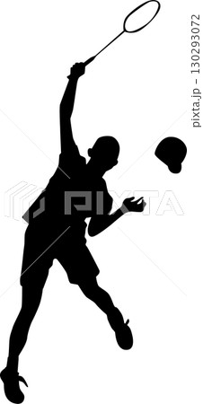 バドミントンフォームシルエット4 バドミントンフォームシルエット4 130293072