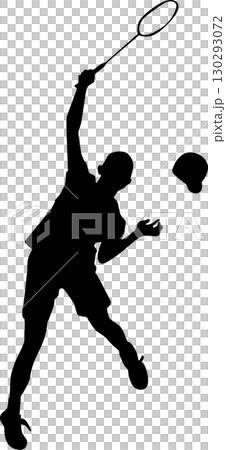 バドミントンフォームシルエット4 バドミントンフォームシルエット4 130293072