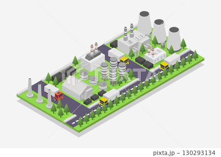 Isometric Industry 130293134