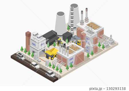 Isometric Industry 130293138