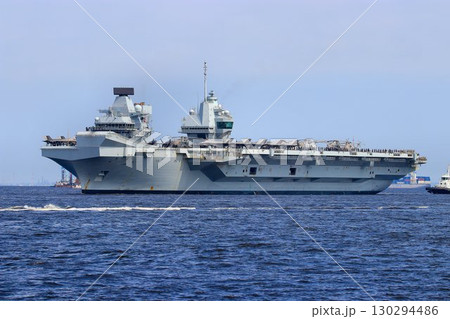 インド太平洋地域の平和維持へ… 東京港に入港する英国海軍・空母『プリンス・オブ・ウェールズ』 インド太平洋地域の平和維持へ… 東京港に入港する英国海軍・空母『プリンス・オブ・ウェールズ』 130294486