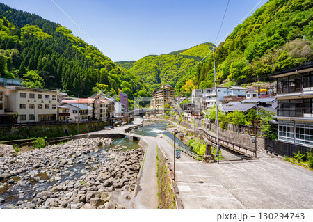 杖立温泉の街並み(阿蘇郡小国町) 杖立温泉の街並み(阿蘇郡小国町) 130294743