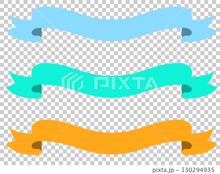Ribbon simple frame Ribbon simple frame 130294935