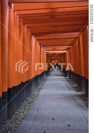 お稲荷さん 千本鳥居朱色の幽玄な世界9 お稲荷さん 千本鳥居朱色の幽玄な世界9 130295338
