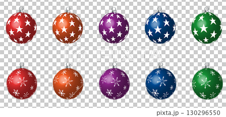 クリスマスオーナメント(ボール) クリスマスオーナメント(ボール) 130296550