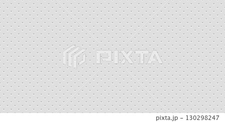 Sports jersey texture background. Seamless mesh fabric pattern with small perforated holes and subtle shadows. Realistic vector illustration for athletic wear, activewear, uniform design mockups 130298247