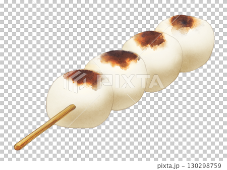 Grilled skewers of dumplings Grilled skewers of dumplings 130298759