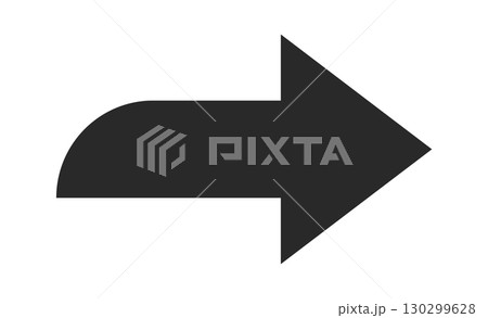 Arrow shape click pointer design Arrow shape click pointer design 130299628