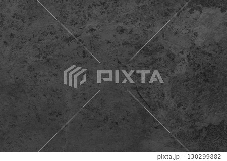 Dark Charcoal Concrete Stone Texture Background, Rough Grunge Slate Wall Surface 130299882