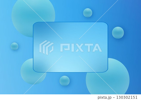 Abstract background in glass morphism style with blurred glass spheres. Eps 10 Abstract background in glass morphism style with blurred glass spheres. Eps 10 130302151