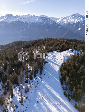 Ski Resort in the Bavarian Alps, Germany  130303690