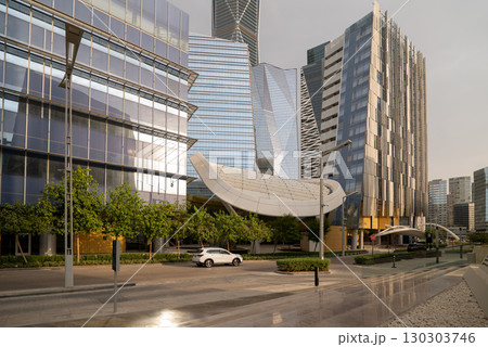 Modern Skyscrapers in KAFD, Riyadh. 130303746