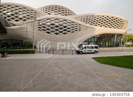 King Abdullah Financial District Grand Mosque in Riyadh, Saudi Arabia. 130303758