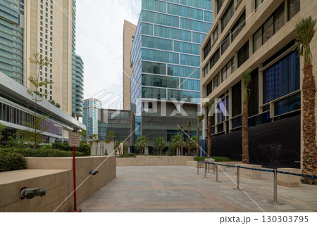 Modern Skyscrapers in KAFD, Riyadh. 130303795