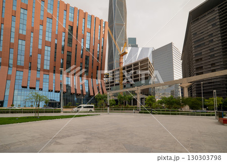 Modern Skyscrapers in KAFD, Riyadh. 130303798