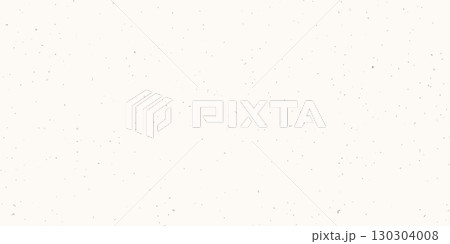 Ecru paper texture with subtle grain and speckled fibers. Light beige vintage background for stationery, scrapbooking, or packaging. Natural recycled paper look. Abstract vector illustration 130304008