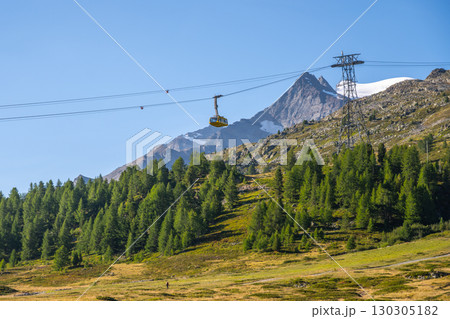 Ride the Diavolezza cable car in the Swiss Alps to admire stunning peaks and lush valleys. Discover the beauty of the Bernina range and glacier landscapes. Ride the Diavolezza cable car in the Swiss Alps to admire stunning peaks and lush valleys. Discover the beauty of the Bernina range and glacier landscapes. 130305182